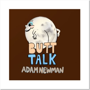 Butt Talk "Mooning" Logo Posters and Art